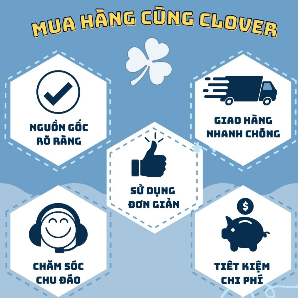 Nguyên liệu làm nước giặt CLOVERVN tự pha được 30L