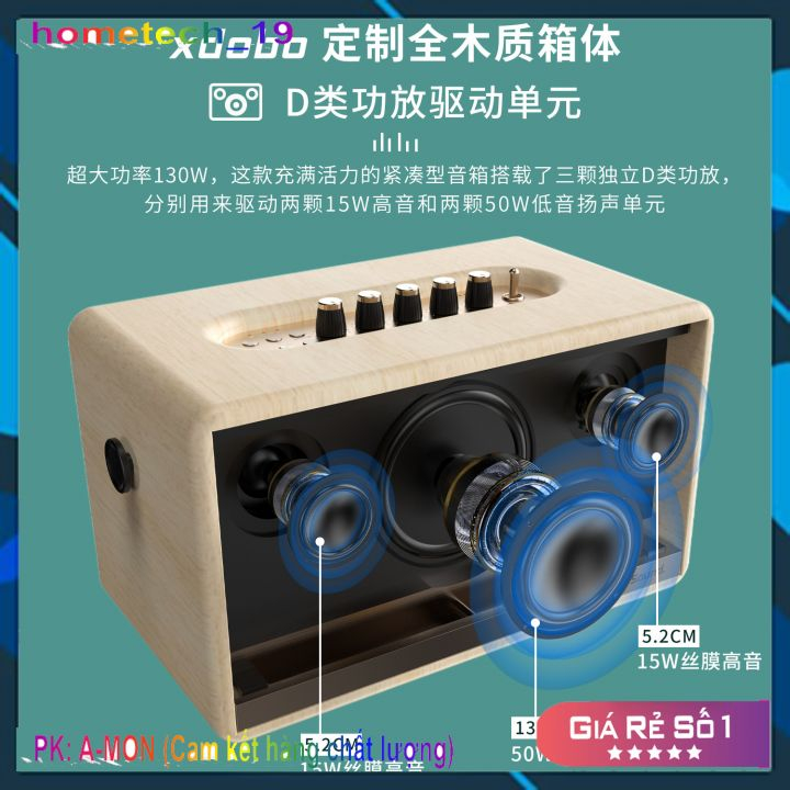 Loa Bluetooth Karaoke XDOBO MIRAGE 130W-Chính hãng bảo hành 12 tháng-Mới nhất 2023