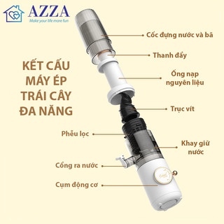 Máy ép trái cây, máy ép chậm AZZA-1301