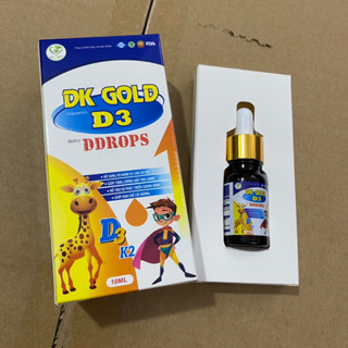 Vitamin D3 100.000 iu hàm lượng cao Vitamin D3 K2 MK7 nhỏ giọt DK Gold D3 Aquatrim D3 Baby Ddrops cho trẻ từ 0 tháng