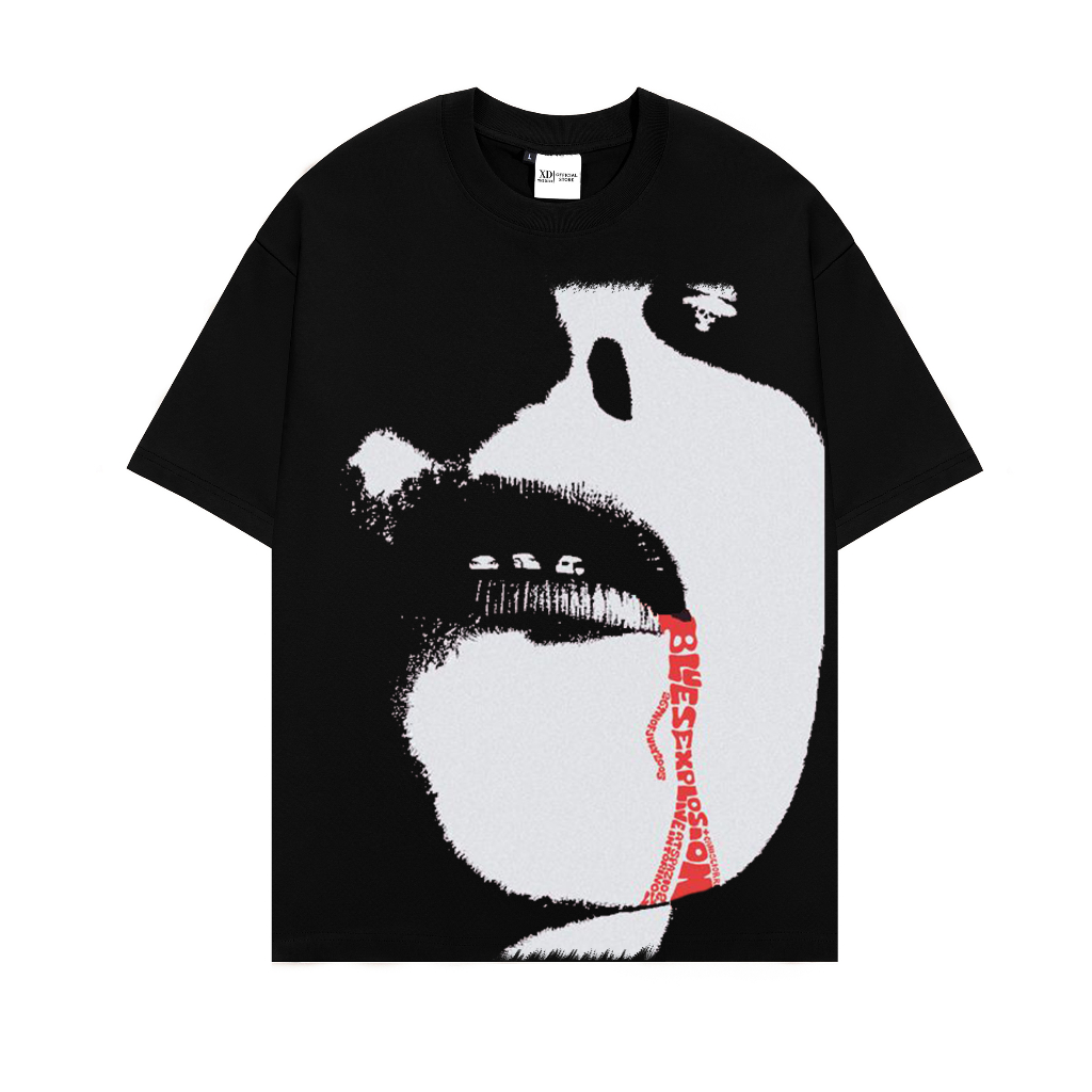 Áo thun The Xide áo phông unisex hình in form rộng chất cotton 2 chiều định lượng 250gr co giãn