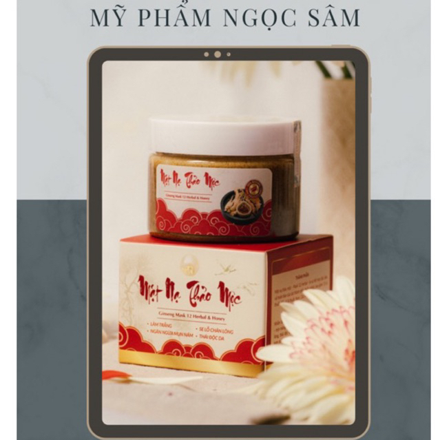 MẶT NẠ NGỌC SÂM [Dưỡng Da] ✔️