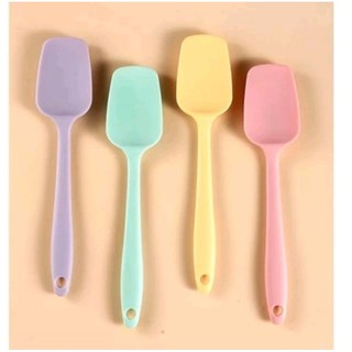Phới Vét Bột Silicon Dạng Thìa Chịu Nhiệt 20cm