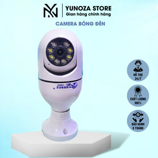 Camera Yoosee Wifi Yoosee 8 LED Đuôi Bóng Đèn Xoay 360 Độ 5.0Mps - 1080P CÓ BẢO HÀNH