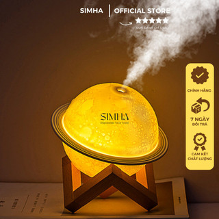 MÁY XÔNG TINH DẦU HÌNH MẶT TRĂNG SIMHA, MÁY PHUN TINH DẦU GIÚP KHỬ MÙI, THƠM PHÒNG