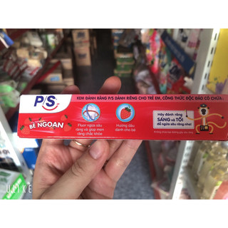 Kem đánh răng PS cho bé 2 tuổi trở lên