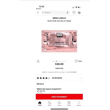 ❇️ Mặt nạ mắt best seller của hãng Erno Laszlo, Erno Laszlo Multi Task Eye Serum Mask.