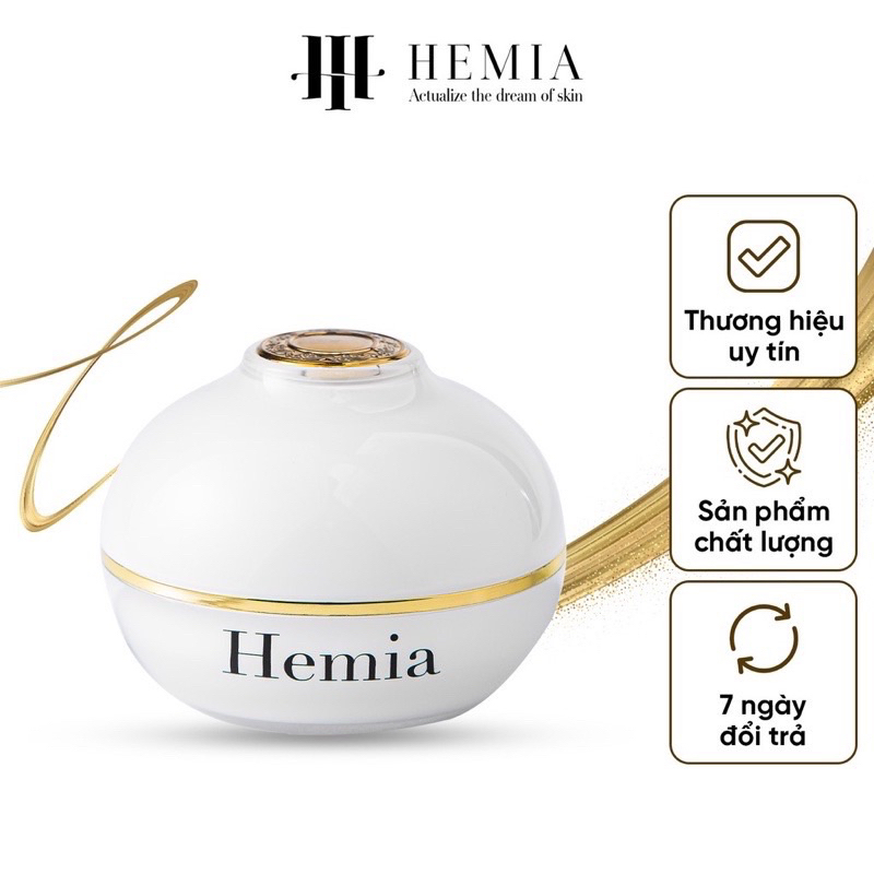 Kem dưỡng trắng body Hemia