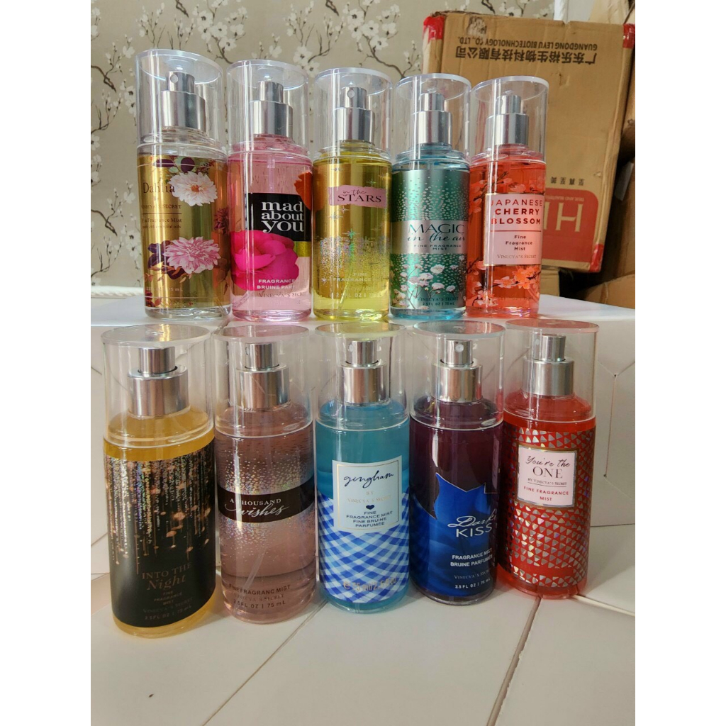 Xịt thơm body chai 75ml cực thơm dai- cực xinh bản trung