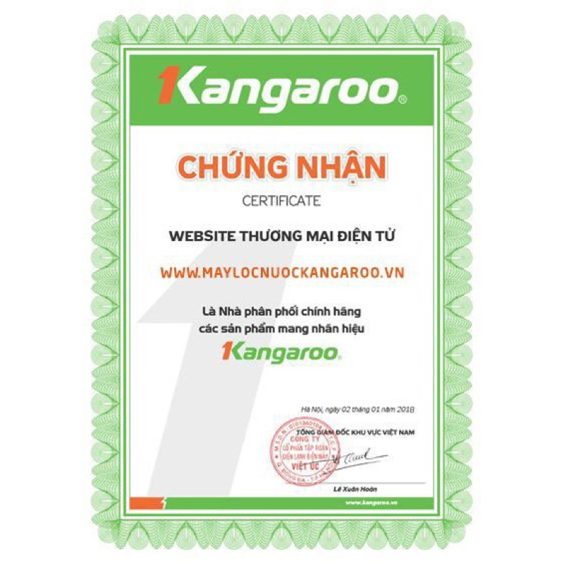 Lõi số 4 ro máy lọc nước kangaroo💥LỌC NƯỚC CHÍNH HÃNG💥