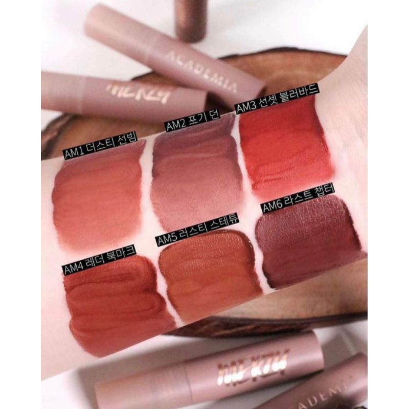 Son kem Merzy Academia đủ màu Am1 AM2 Am3 Am4 Am5 Am6