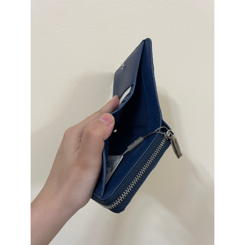 Ví denim viền tương phản CNKeith  chính hãng