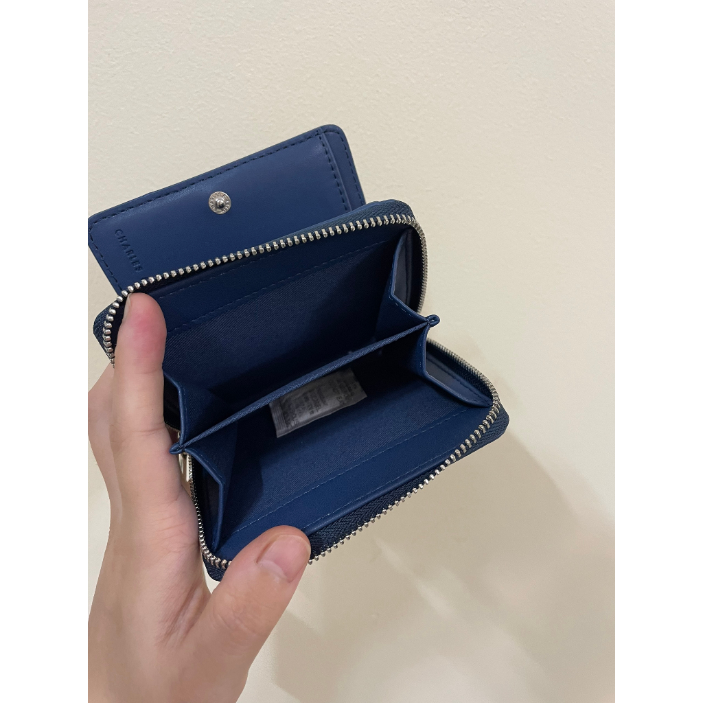 Ví denim viền tương phản CNKeith  chính hãng