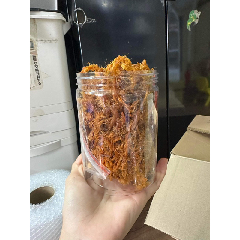 Heo khô cháy tỏi hàng nhà làm