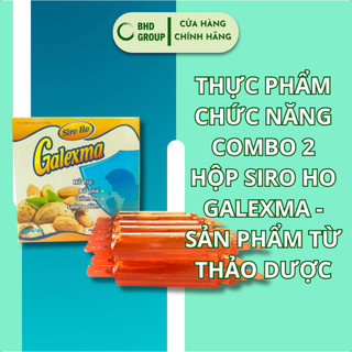 THỰC PHẨM CHỨC NĂNG COMBO 2 HỘP SIRO HO GALEXMA - SẢN PHẨM TỪ THẢO DƯỢC
