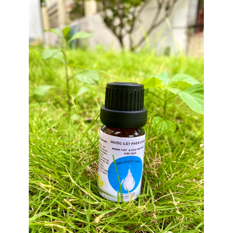 10ml Nước cất phèn chua ngăn mồ hôi - Khử Mồ hôi hiệu quả của Dược Liệu An Nam