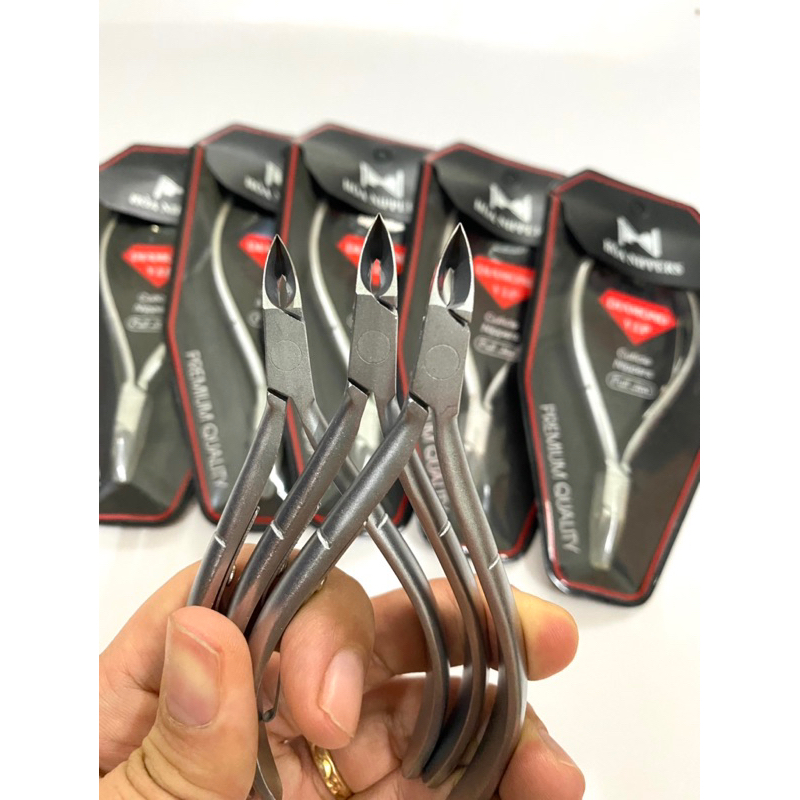 Kềm nhặt da Đầu Vuông Xám VIP