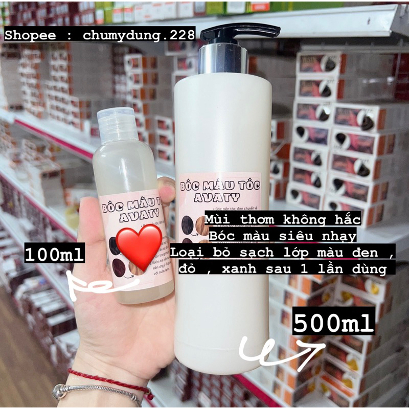 Gel bóc màu đen, đỏ chai 500ml , 100ml