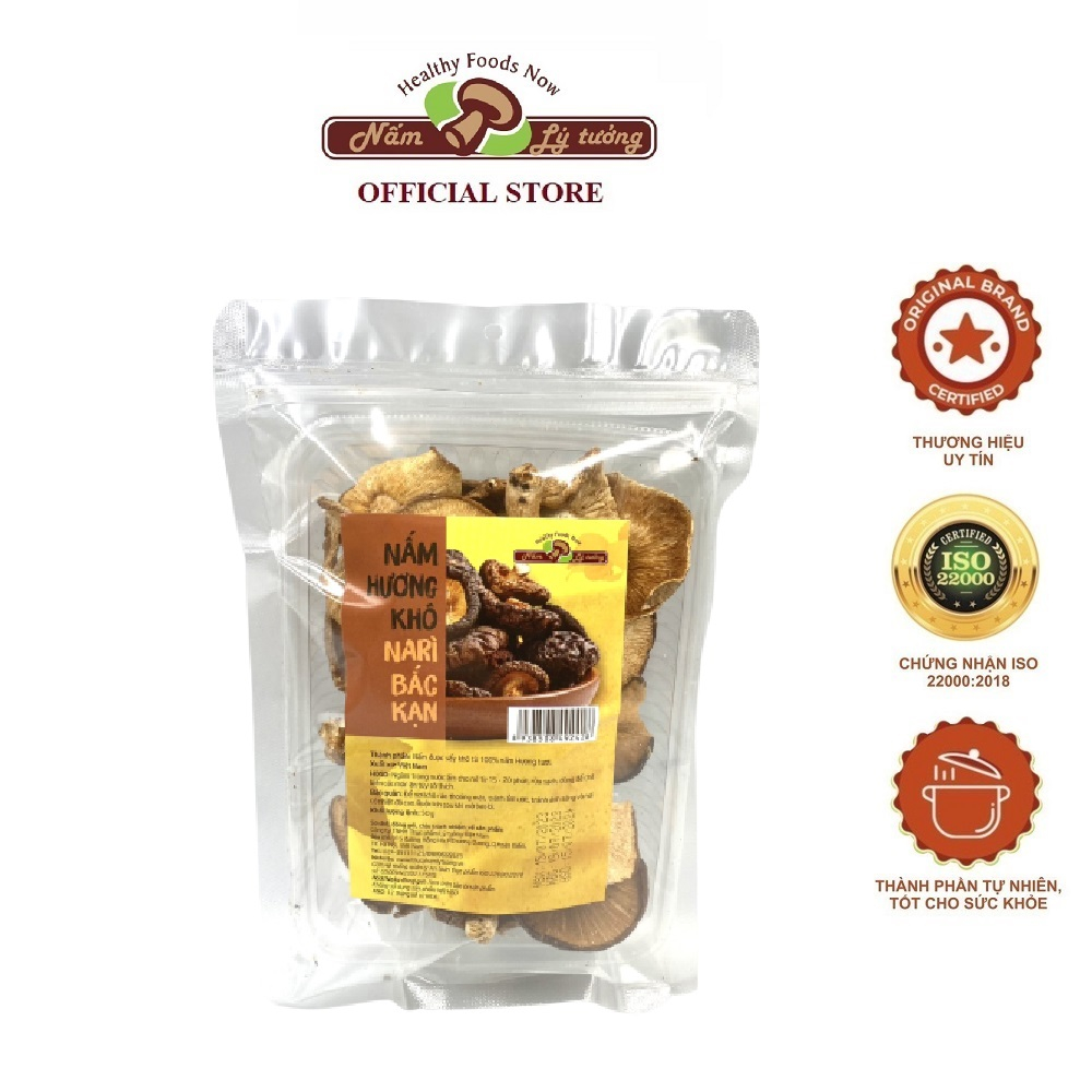 Nấm Hương Khô NA RÌ Bắc Kạn 50G - Lý Tưởng