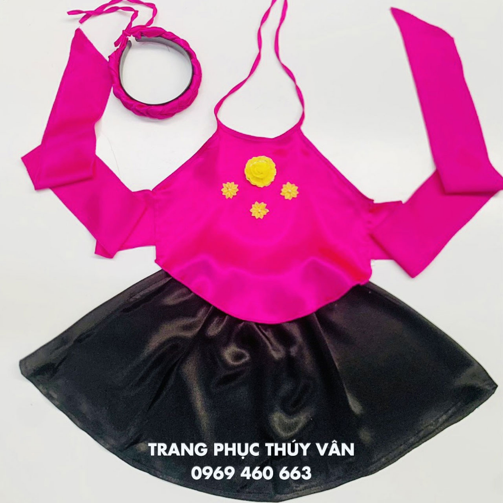 🍄 Yếm Đào Trẻ Em - Người Lớn. Yếm Váy Cho Bé Mầm Non, Tiểu Học, Trung Hoc và Cô Giáo Mầm Non