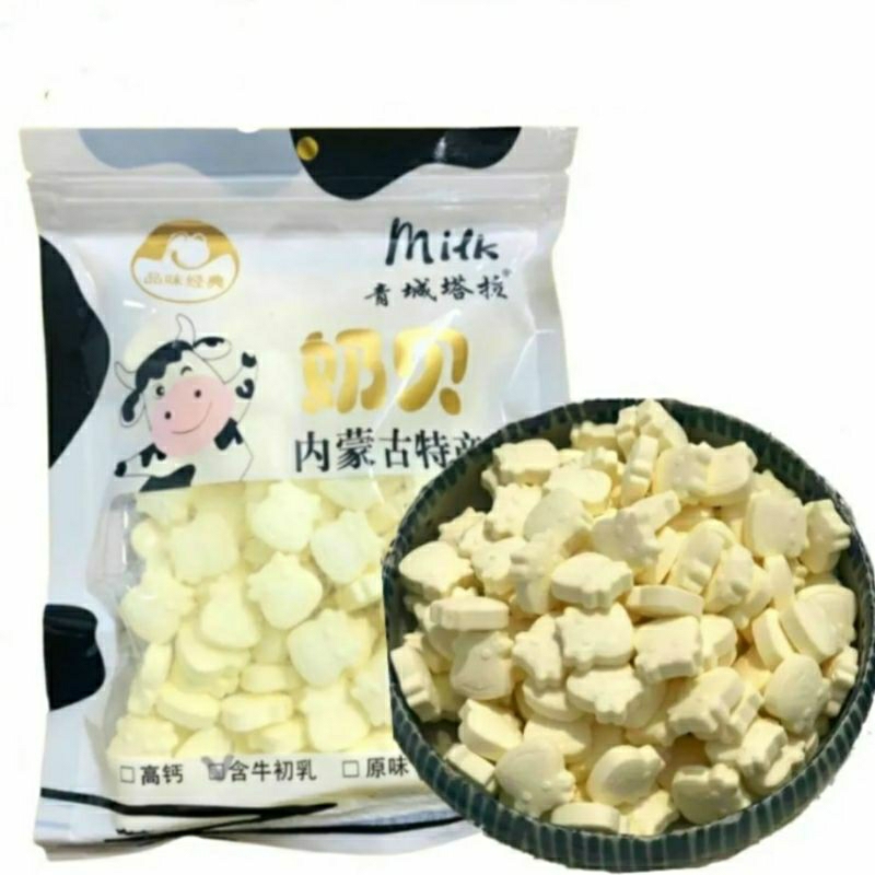 Kẹo Sữa Bò Viên Nén Mông Cổ 250g Thơm Ngon Béo Ngậy