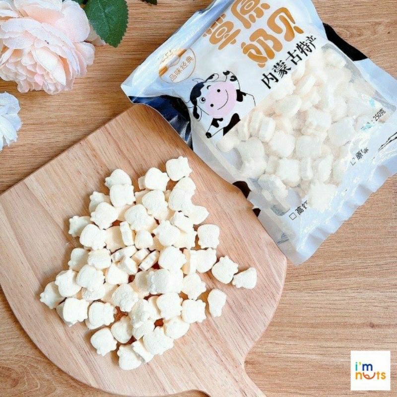Kẹo Sữa Bò Viên Nén Mông Cổ 250g Thơm Ngon Béo Ngậy