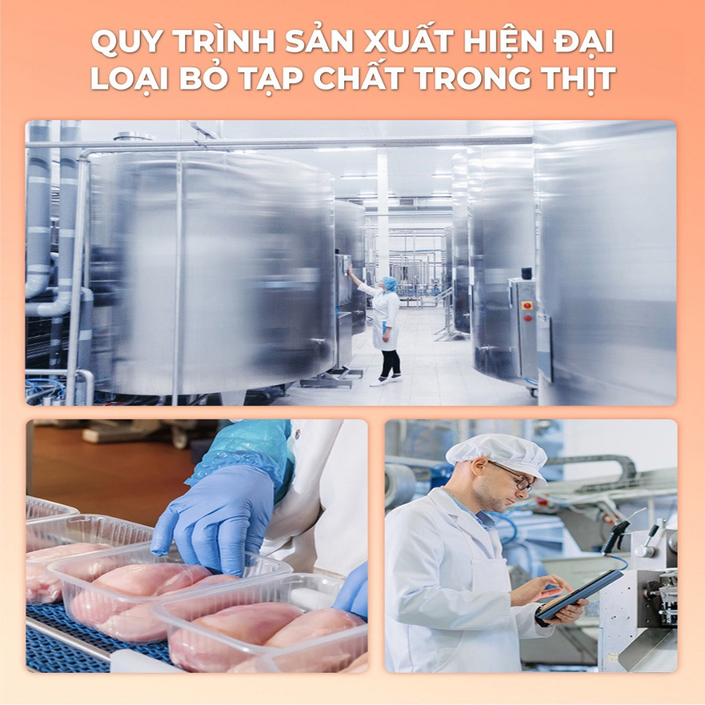 Gà Viên Sấy Khô Ăn Vặt Dành Cho Chó Mèo - 100G