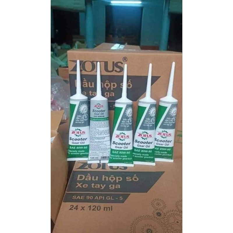 Dầu nhớt láp cho hộp số xe tay ga 120ml