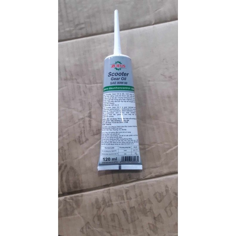 Dầu nhớt láp cho hộp số xe tay ga 120ml