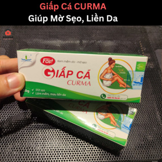Kem Mềm Da Mờ Sẹo Fast Giấp Cá Curma (20g) - Hỗ Trợ Làm Mờ Sẹo, Làm Mềm, Dịu Mát Da.