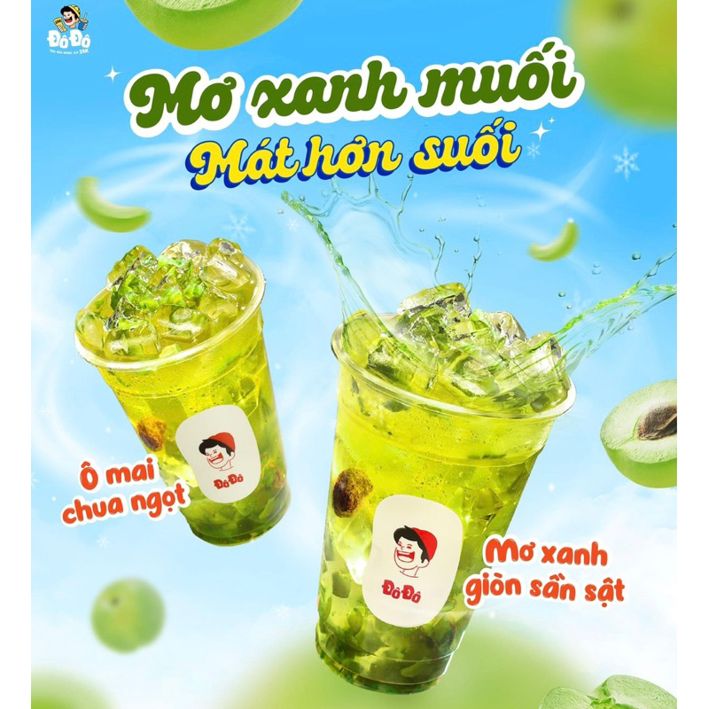 Mứt mơ xanh Fresh Juice 130g