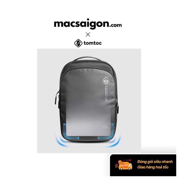 Balo Tomtoc H62 Urban Laptop Backpack - Màu đen