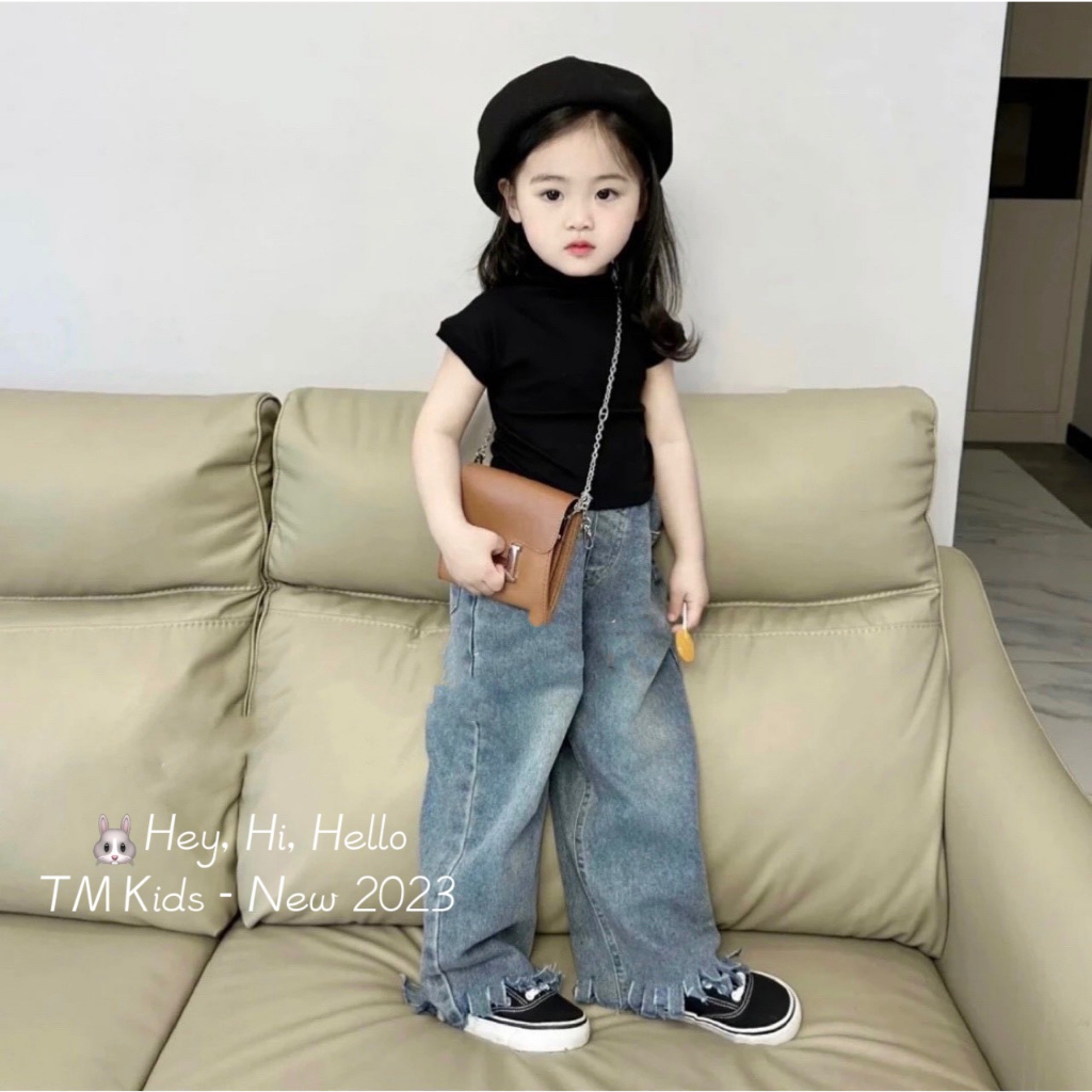 SET BỘ ÁO COTTON TAY DÀI QUẦN BÒ SUÔNG 12-35KG