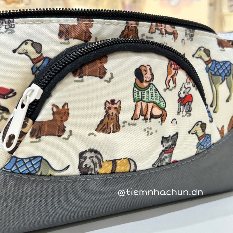 TÚI ĐỰNG BÚT VINTAGE LOẠI MỚI SIÊU TO  - tiệm nhà chun