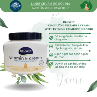 Mẫu mới Kem dưỡng Redwin Vitamin E Cream 300g Úc chính hãng