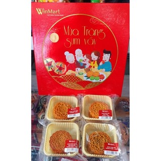 Hộp 4 bánh trung thu tự mix vị
