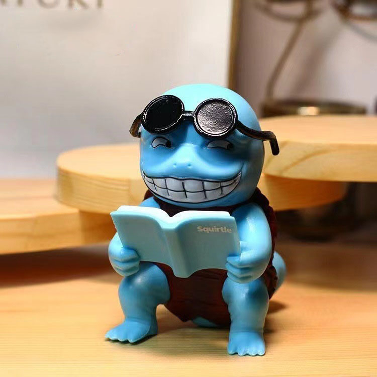 Mô hình nhân vật Pikachu, Charmander, Squirtle, Gangar, Bulbasaur mặt bựa dễ thương