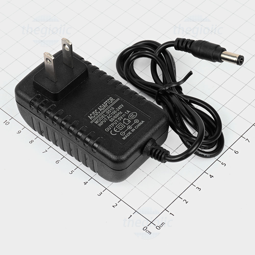 Nguồn adapter 5V-1A chân to