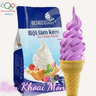 Bột làm kem hương vị KHOAI MÔN Benus