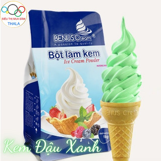 Bột Làm Kem Tươi Cao Cấp Hương Vị Đậu Xanh
