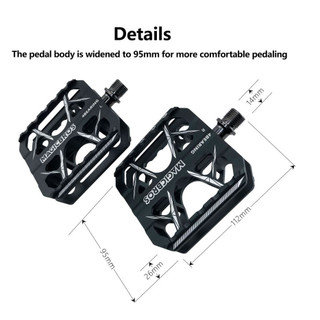 Pedal xe đạp MagicBros 4 bạc đạn M268