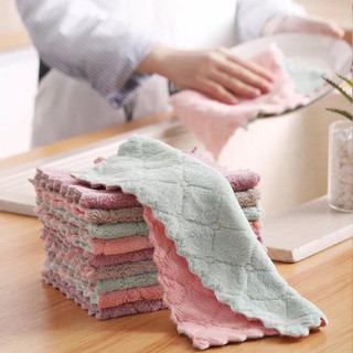 Combo 10 khăn lau bếp đa năng (Giao ngẫu nhiên mẫu)