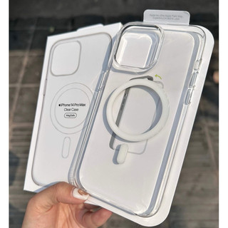 Ốp MagSafe 14promax chính hãng Clear