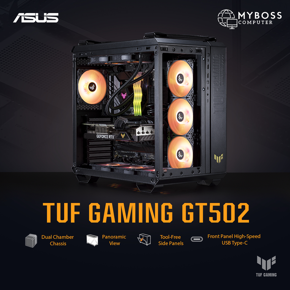 Vỏ Case ASUS TUF Gaming GT502 - Black