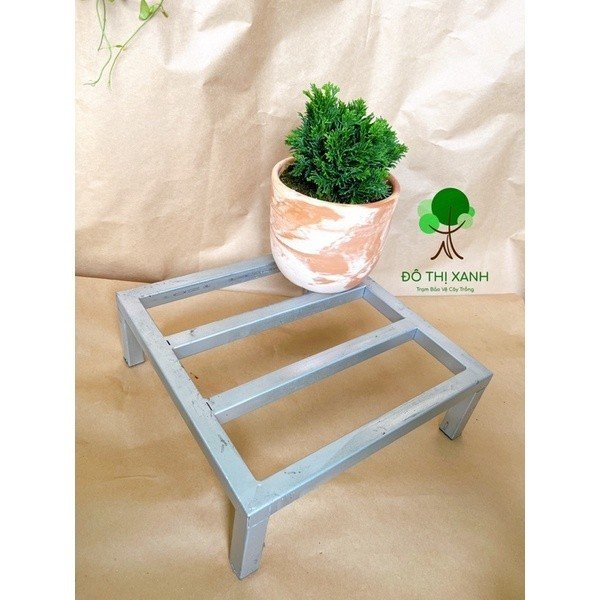 Đôn sắt kê chậu cây đa năng 30*30, dễ quét dọn sàn nhà