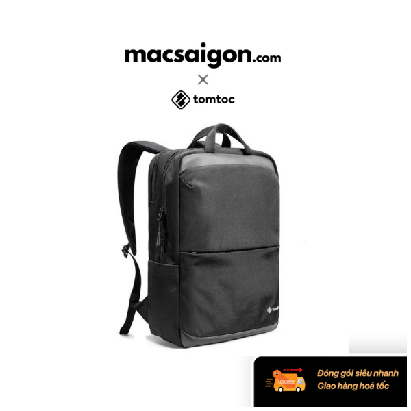 Balo Tomtoc H71 Premium Laptop Backpack Commuting - Màu đen (Lên đến 16-inch)