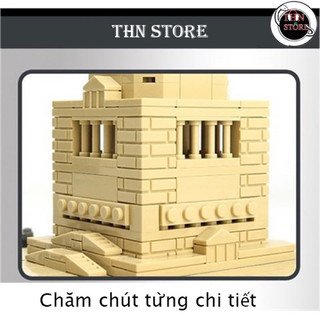Lego tượng nữ thần tự do chibi