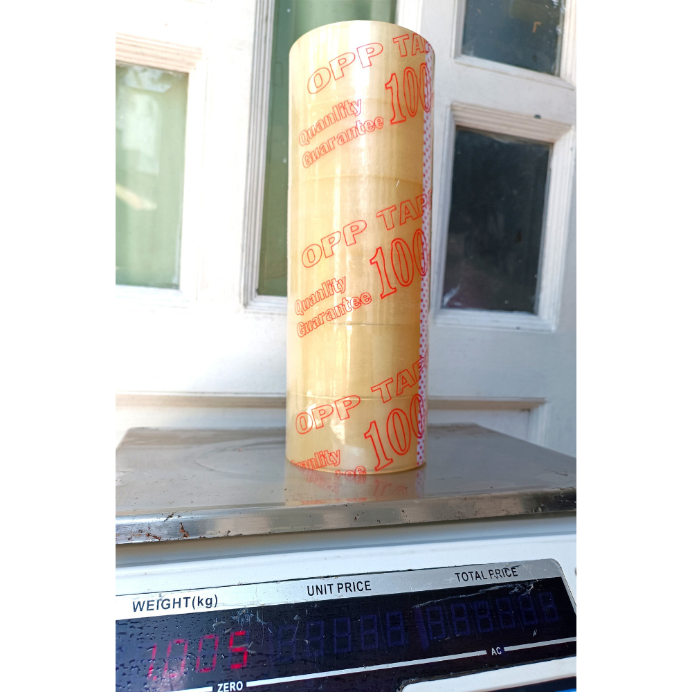 Băng keo trong, đục 4,8 cm - 100 yard băng dính đóng hàng