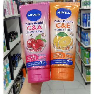 Kem Dưỡng Trắng Chống Nắng Dưỡng Ẩm Body Nivea Extra White C E Thái Lan.