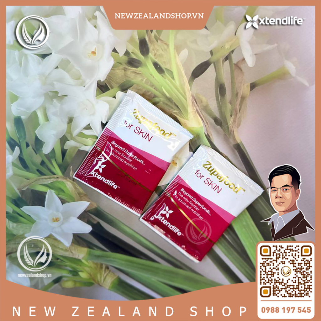 Siêu thực phẩm đẹp da, bổ sung collagen Xtend Life Zupafood For Skin